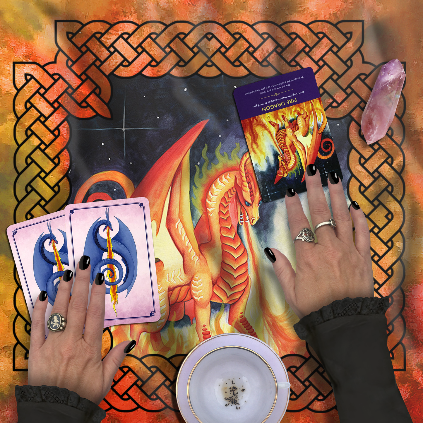 Dragon Oracle Altar Cloths/Oracle Wraps