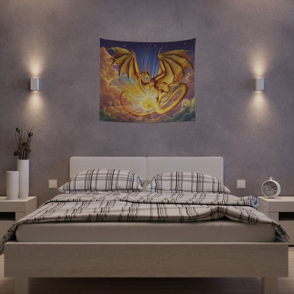 
                  
                    Dawning Flight Dragons Wall Tapestry
                  
                