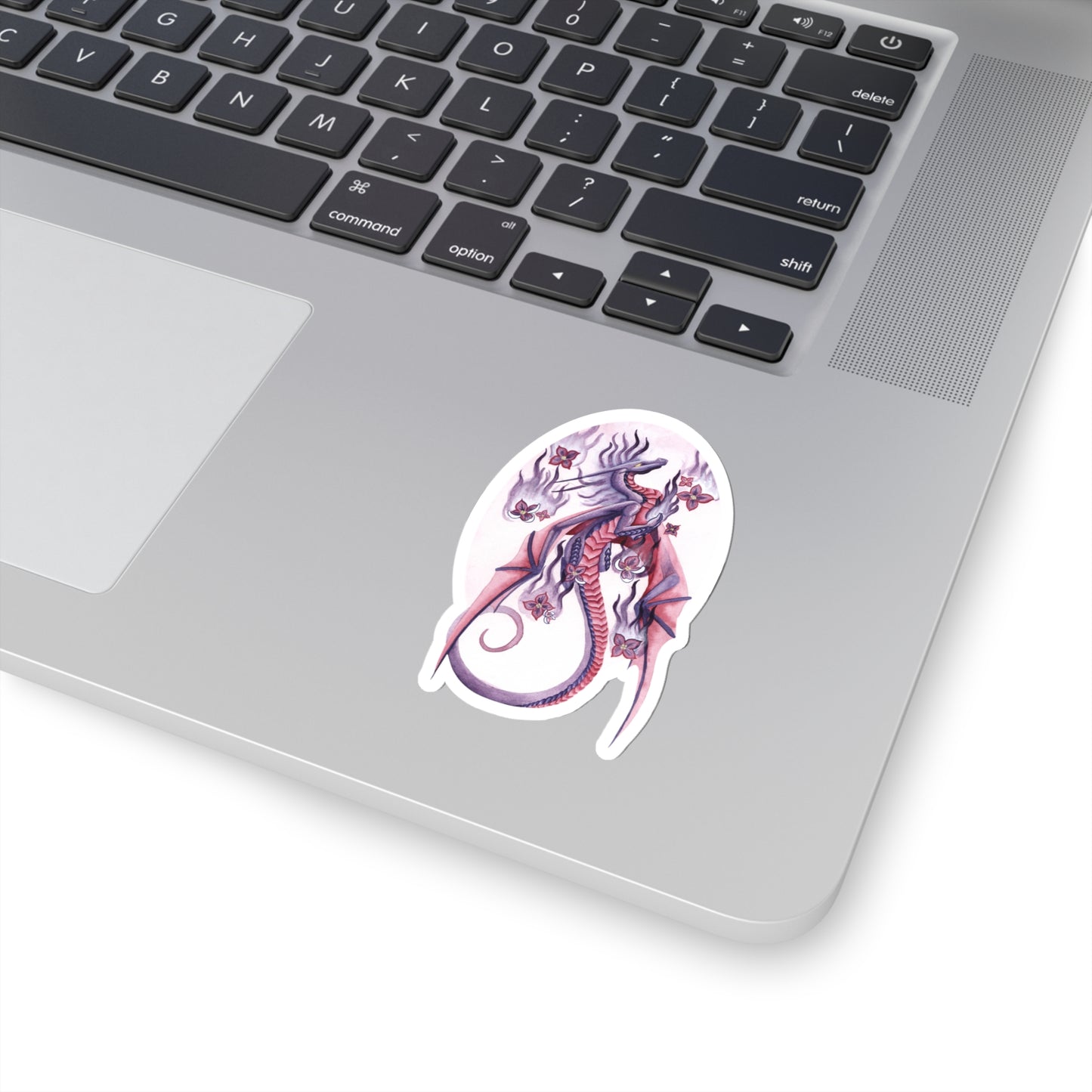 
                  
                    Lilac Fire Dragon, Dragon Oracle Kiss Cut Sticker
                  
                