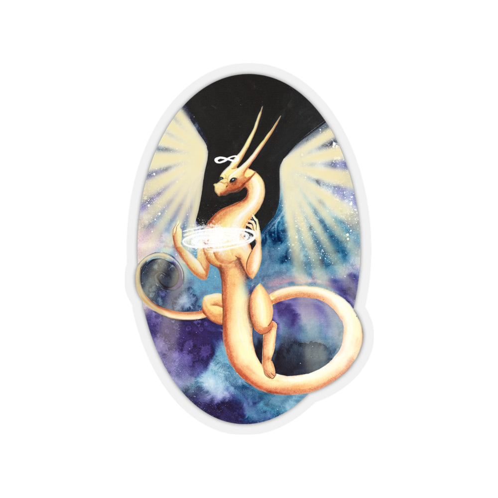 
                  
                    Source Dragon, Dragon Oracle Kiss Cut Sticker
                  
                
