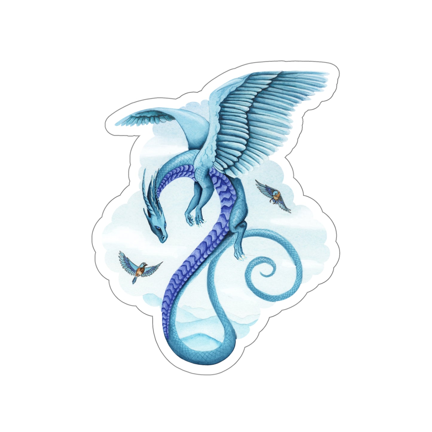 
                  
                    Air Dragon Kiss Cut Sticker
                  
                