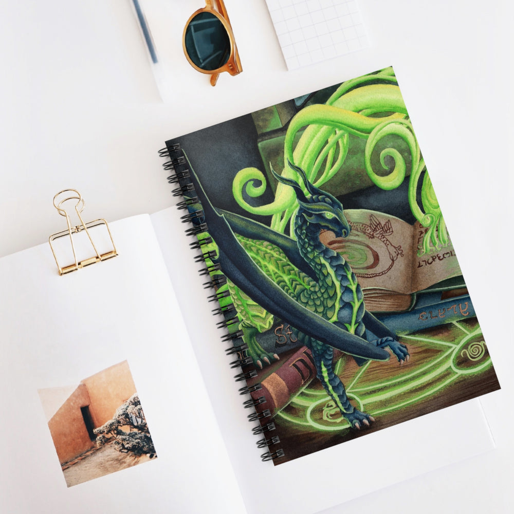 Summoning Dragons Spiral Notebook - Ruled Line