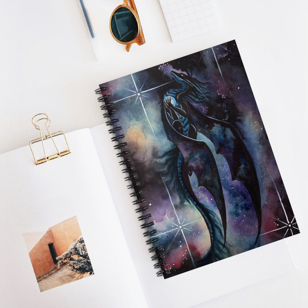 Carried by Darkness Spiral Notebook - Ruled Line