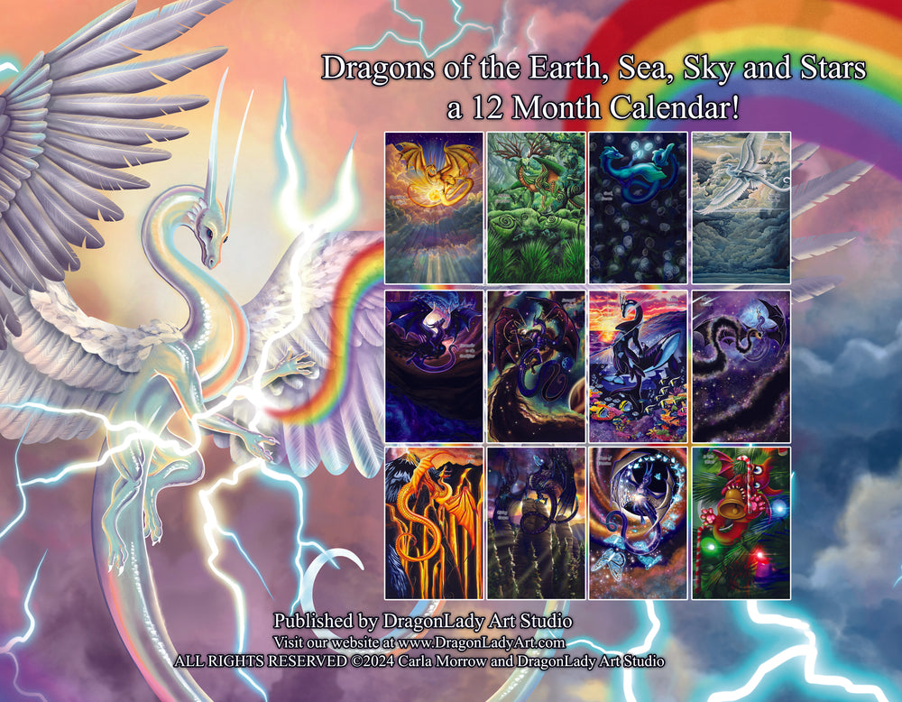 
                  
                    Dragons of the Earth, Sea, Sky, and Stars: a 2025 Calendar!
                  
                