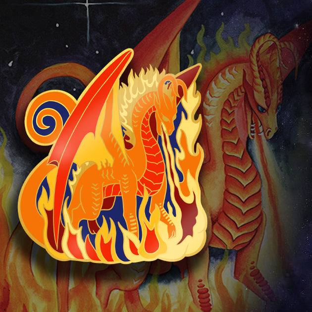 
                  
                    Fire Dragon Pin
                  
                