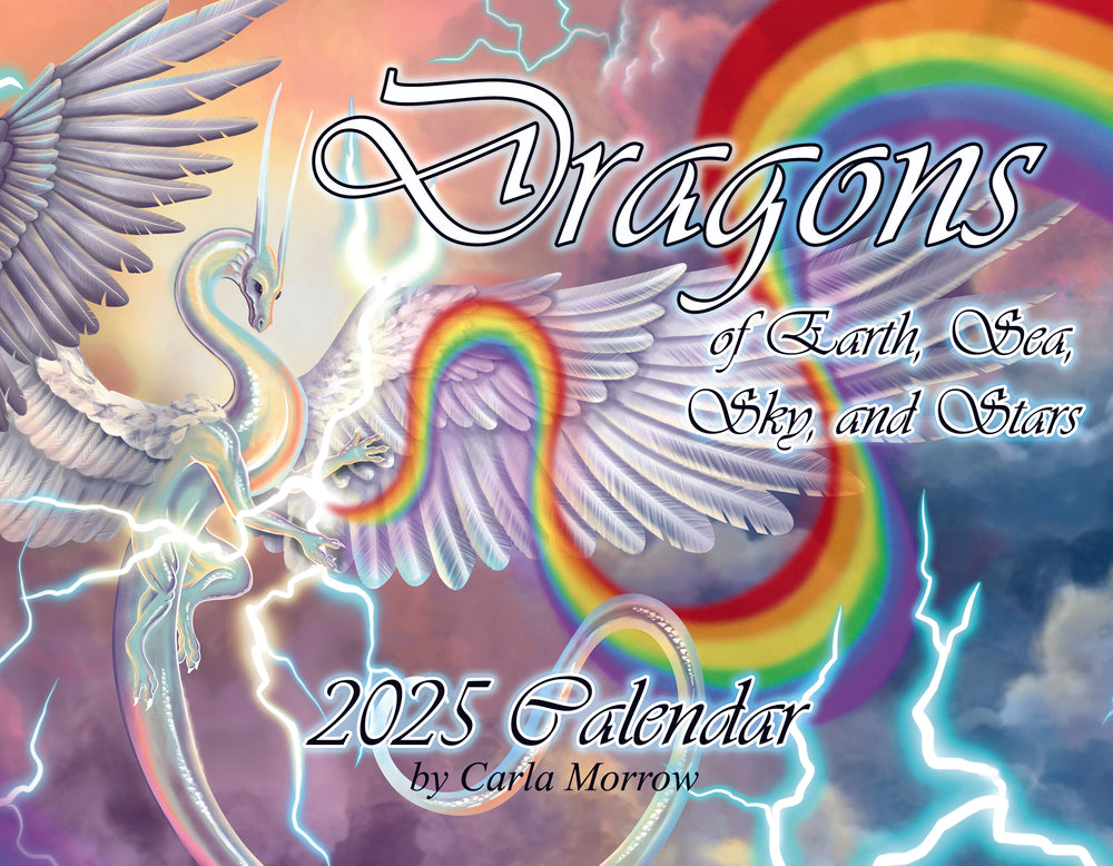 Dragons of the Earth, Sea, Sky, and Stars: a 2025 Calendar!