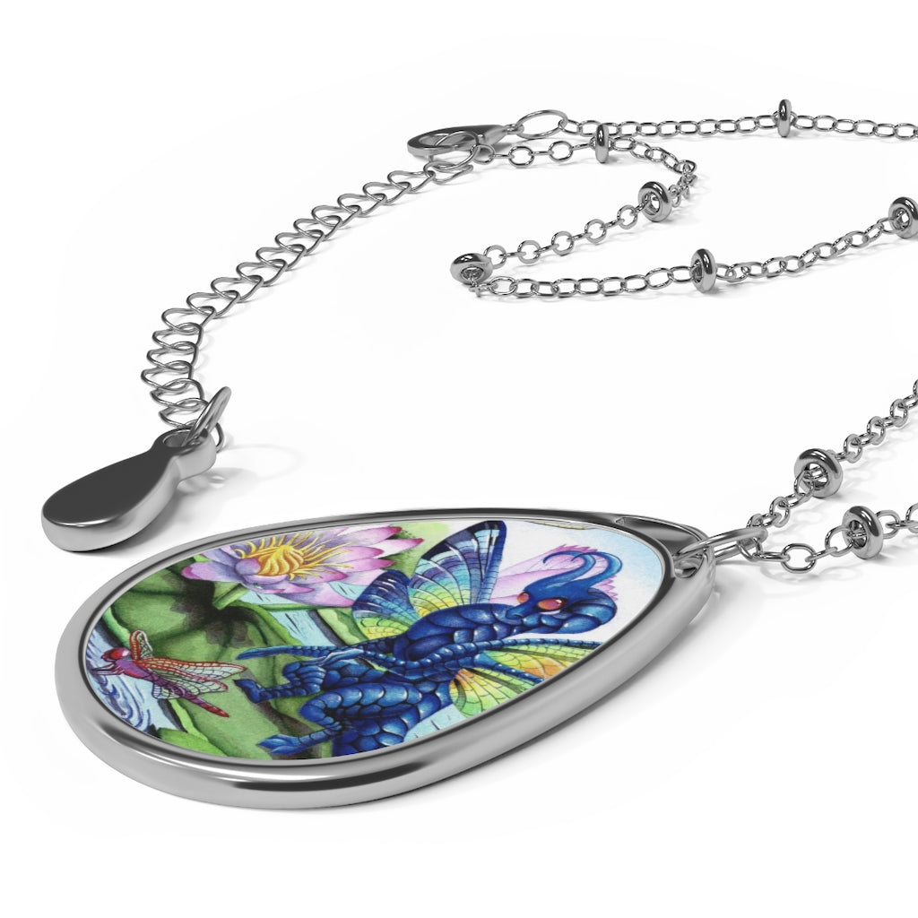 
                  
                    Jewels on the Water Oval Necklace
                  
                
