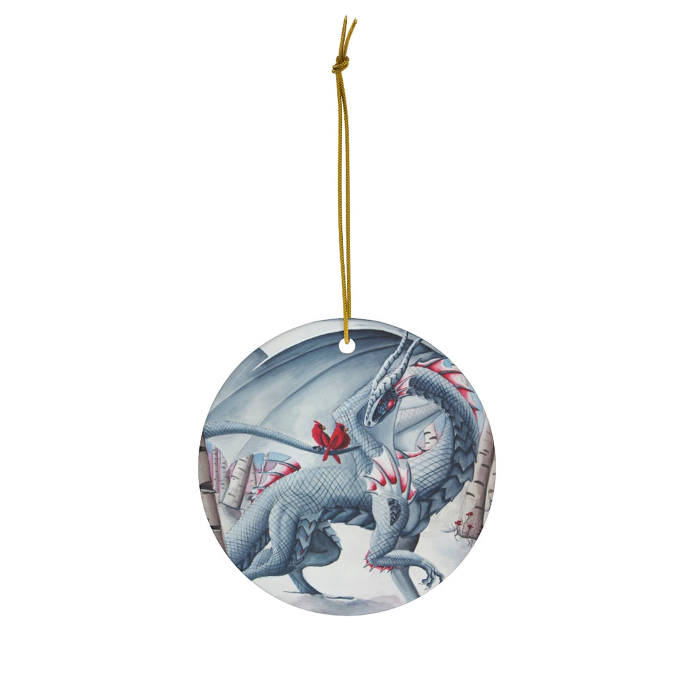 Lady of the Forest Ceramic Ornament