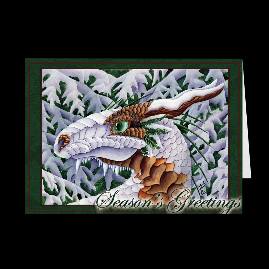 
                  
                    Seasons Greetings Winters Silent Steps 5x7 Greeting Card
                  
                