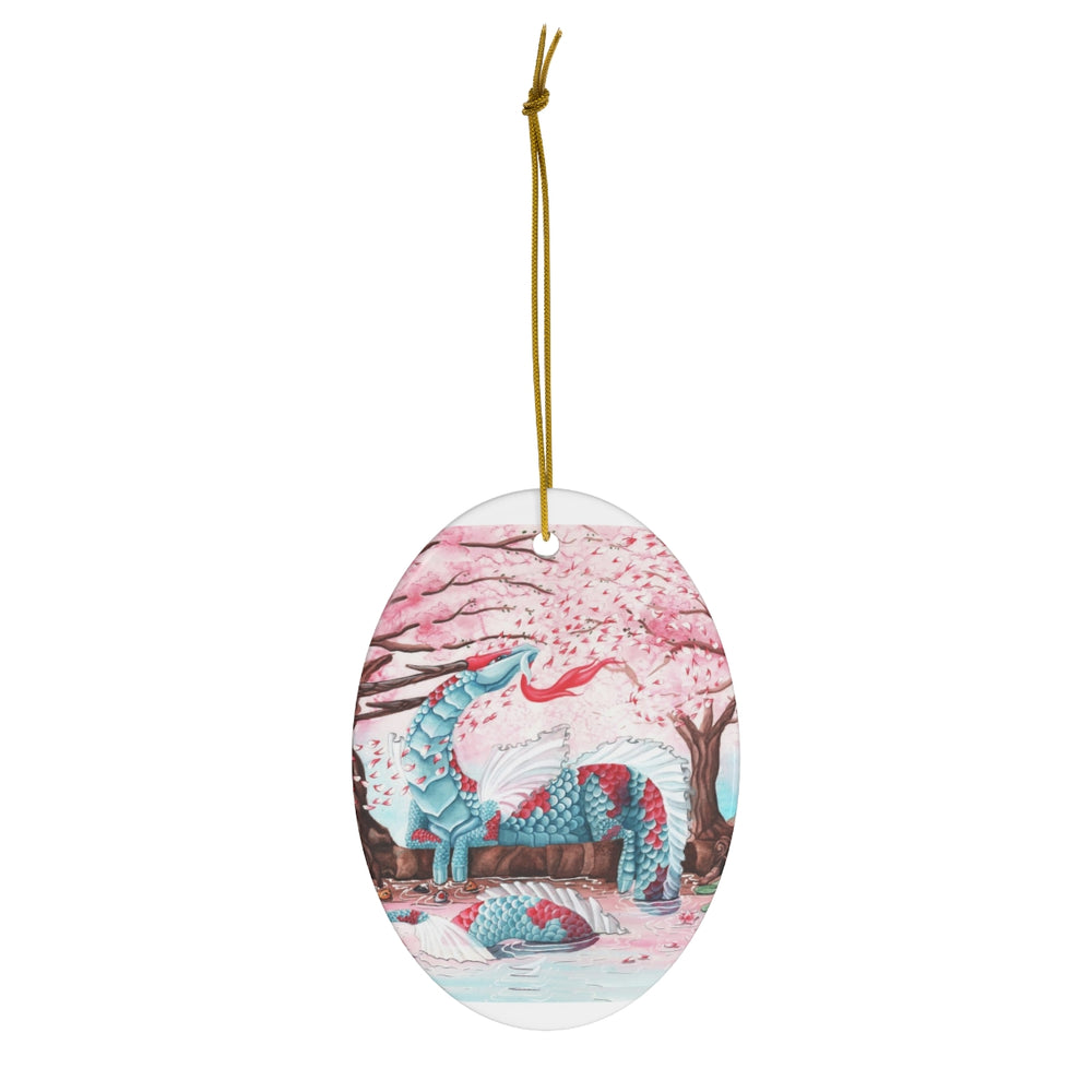 
                  
                    Cherry Blossom Breezes Ceramic Ornament
                  
                