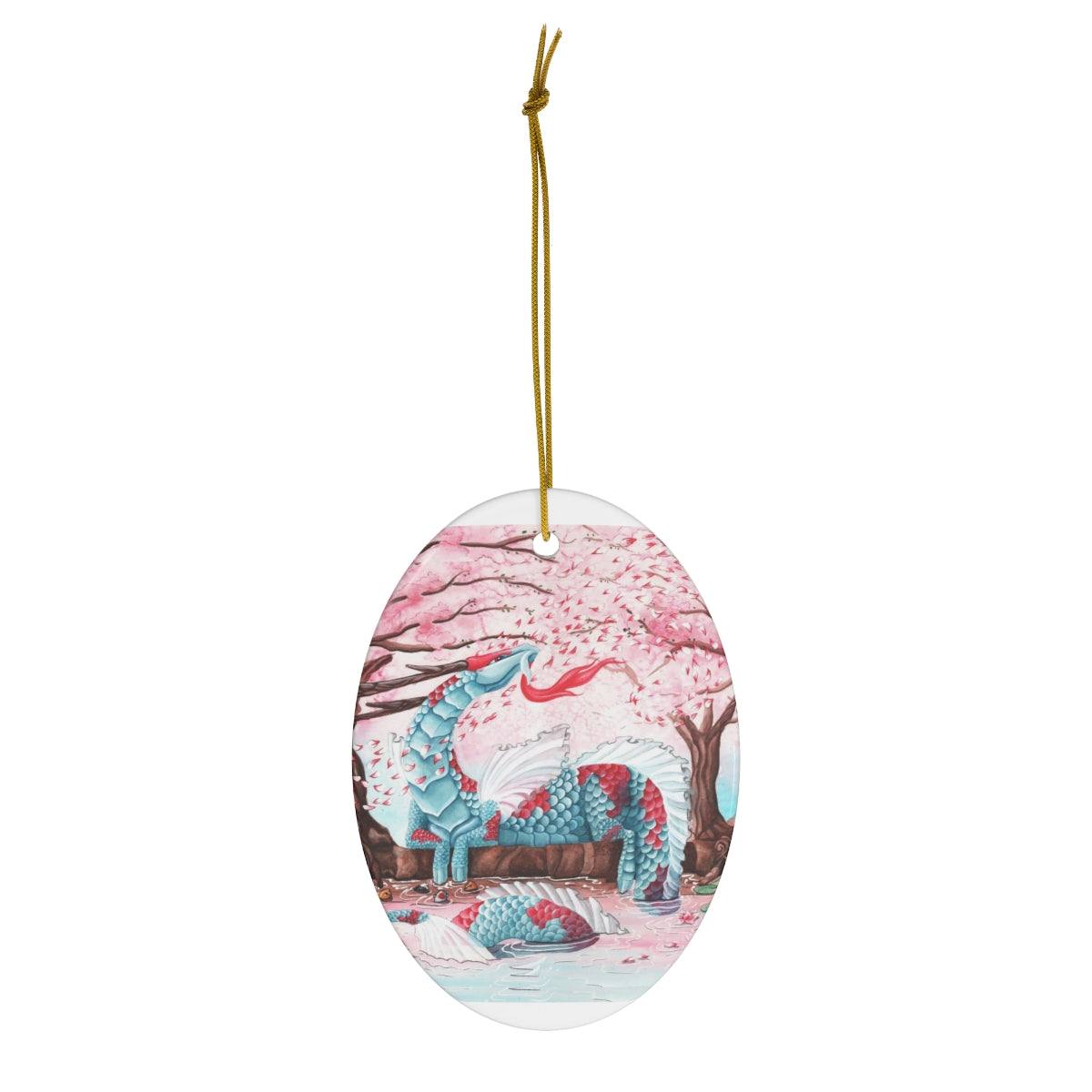 
                  
                    Cherry Blossom Breezes Ceramic Ornament
                  
                