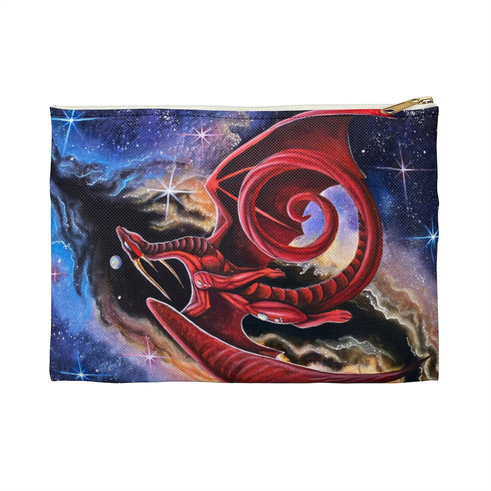 Watcher at the Divine Gateway Dragon Accessory Pouch