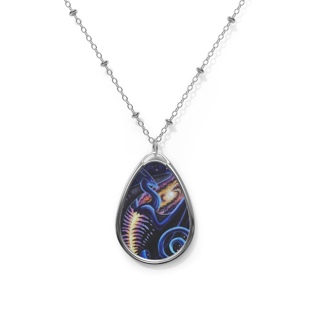 
                  
                    Galactic Entrancement Oval Necklace
                  
                