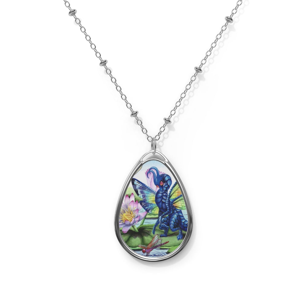 
                  
                    Jewels on the Water Oval Necklace
                  
                