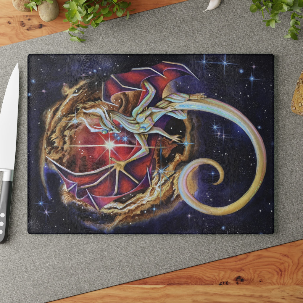 
                  
                    Echoes of Light Glass Altar Top and Cutting Board
                  
                