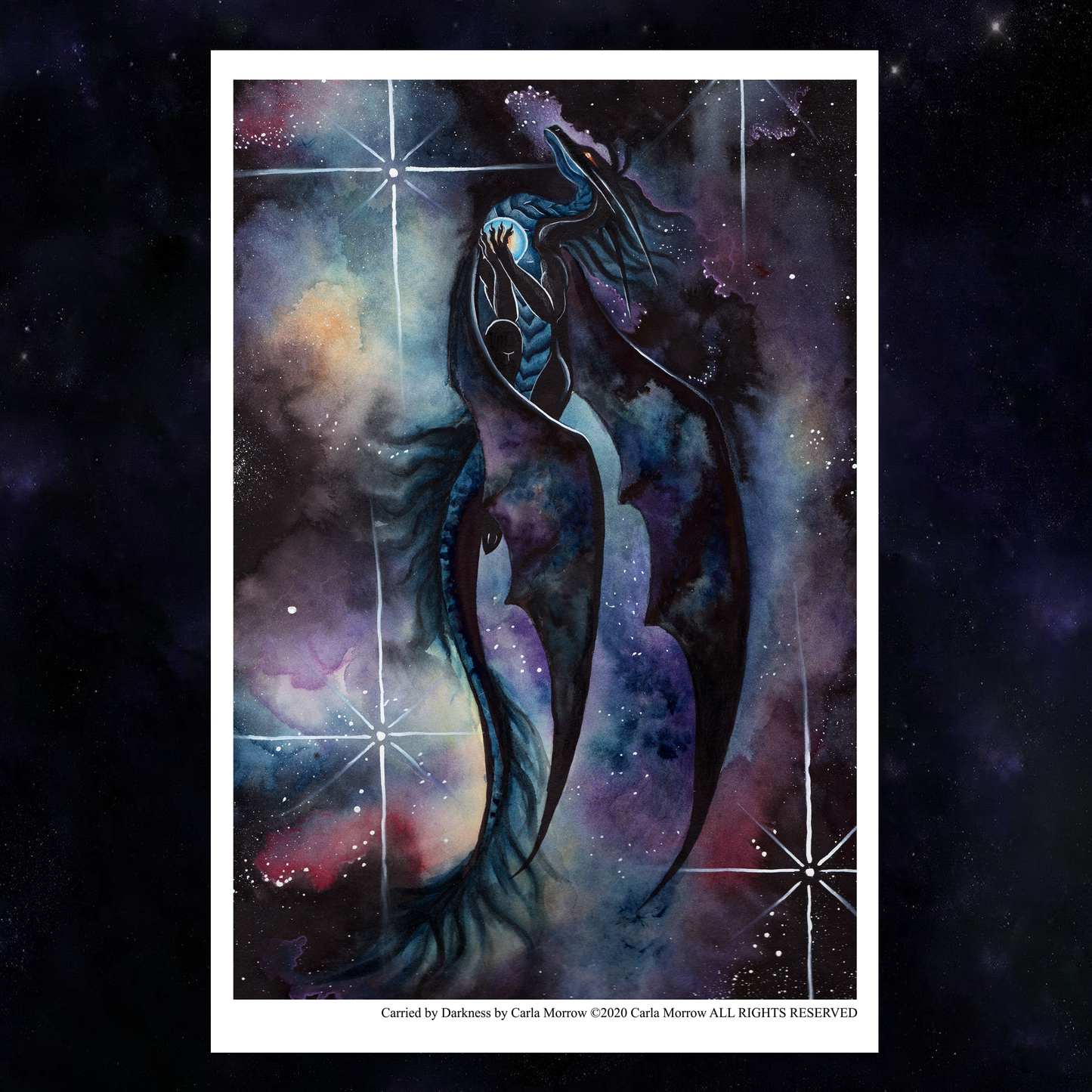 
                  
                    Carried By Darkness Giclée Prints
                  
                