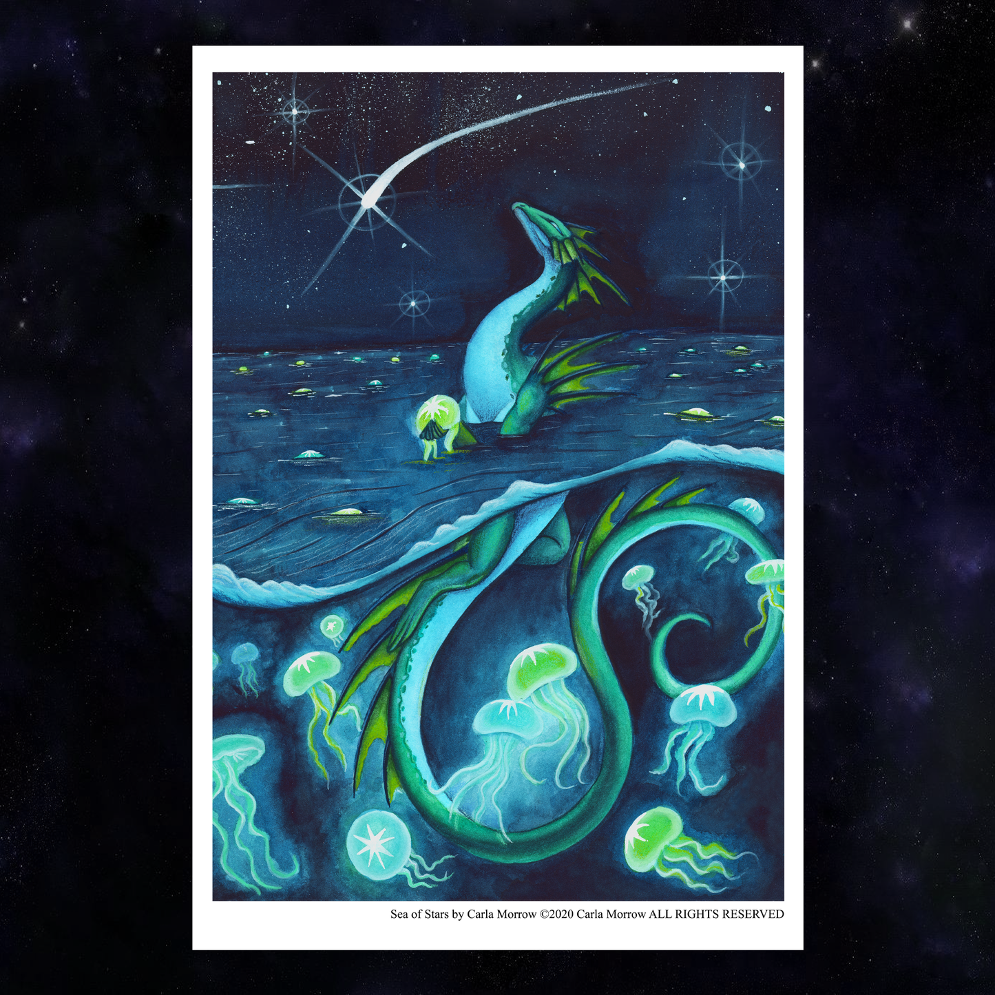 
                  
                    Sea of Stars Giclée Prints
                  
                