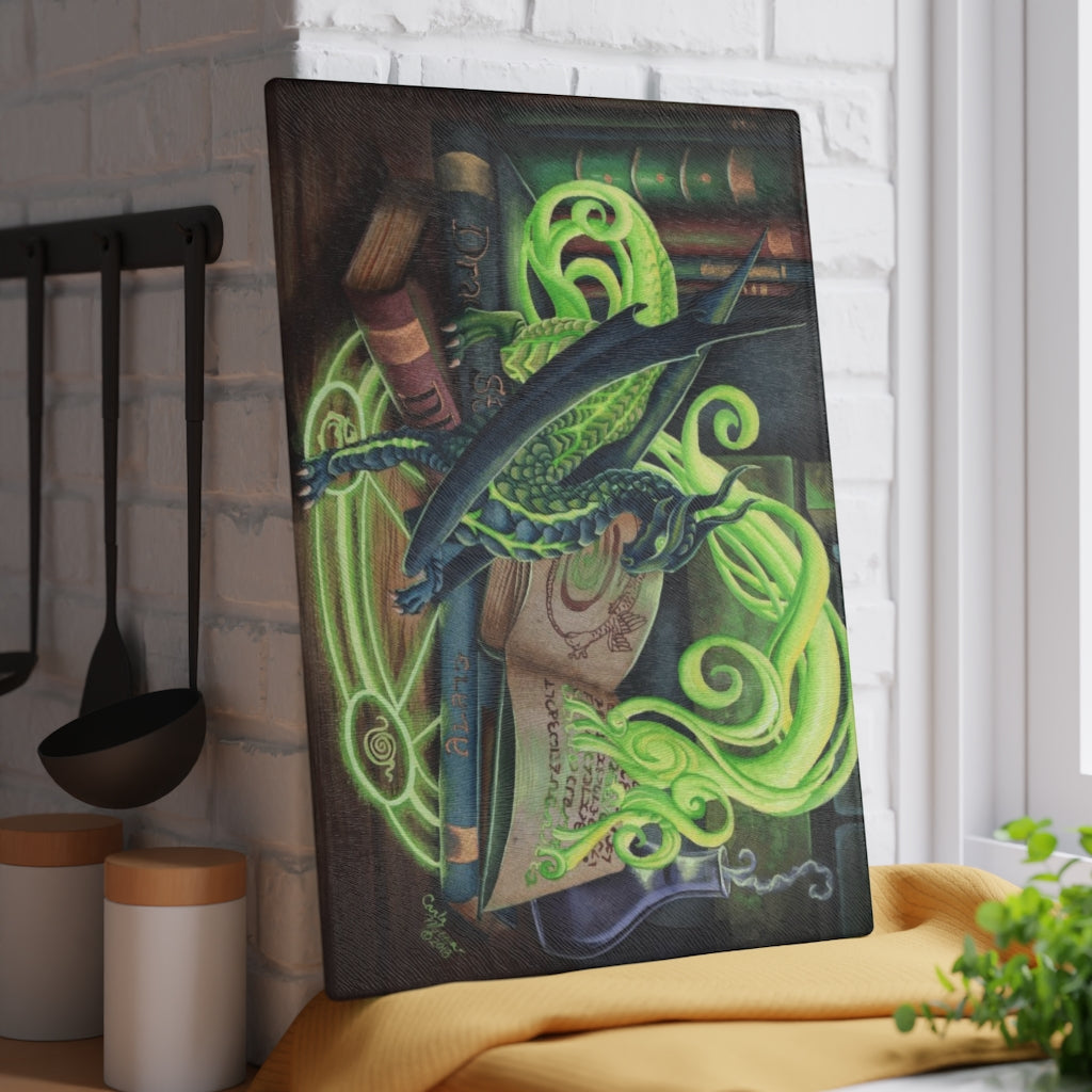 
                  
                    Summoning Dragons Glass Altar Top and Cutting Board
                  
                