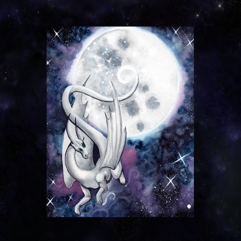 Dragon Oracle: Lunar Dragon Giclée Print
