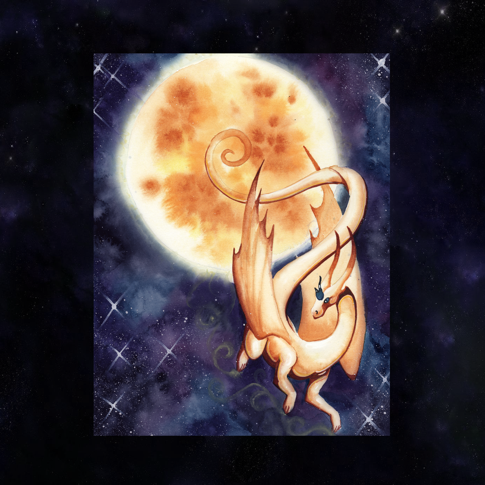 Dragon Oracle: Solar Dragon Giclée Print